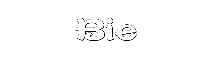 CaractereDoublet Beveled  Free Fonts Download
