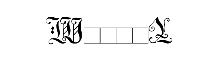 Elegant Capitals II  Free Fonts Download