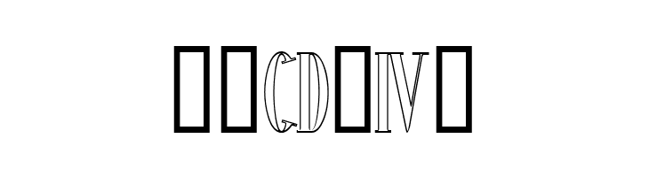 ChronosOutline  Free Fonts Download