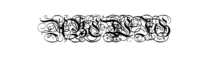 Dutch Initials Normal  Free Fonts Download