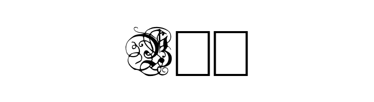 Dutch Initials Normal  Free Fonts Download