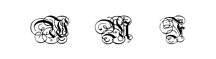 Dutch Initials Normal  Free Fonts Download