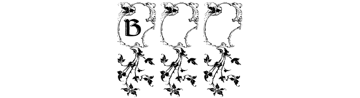 LisburneInitials  Free Fonts Download