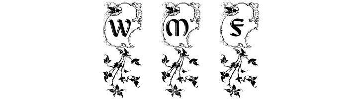 LisburneInitials  Free Fonts Download