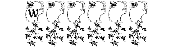 LisburneInitials  Free Fonts Download