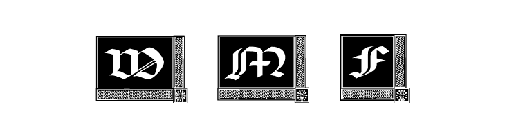 Woodcut_Capitals  Free Fonts Download