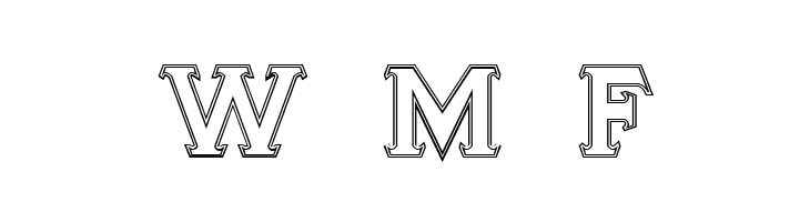 TinplateTitlingDouble  Free Fonts Download
