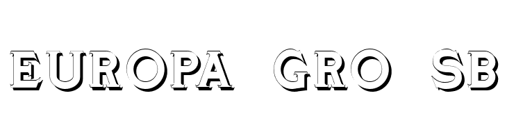 TinplateTitlingShadowed  Free Fonts Download