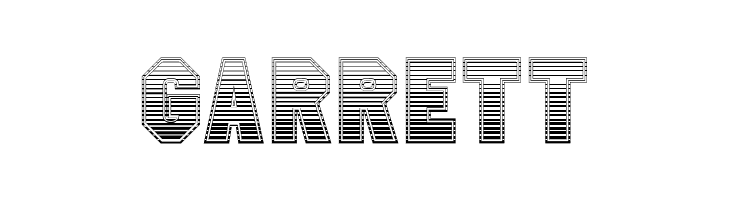 JacobiStriped  Free Fonts Download