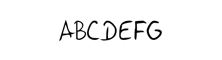 Jelusic Rukopisni  Free Fonts Download