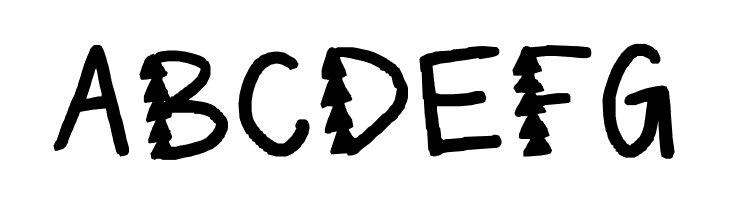 its beginning to look a lot like christmas  Free Fonts Download