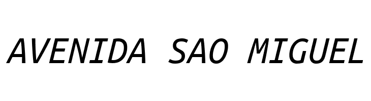 Ubuntu Mono Italic  Free Fonts Download