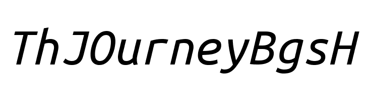 Ubuntu Mono Italic  Free Fonts Download