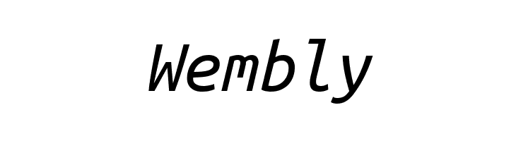 Ubuntu Mono Italic  Free Fonts Download