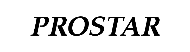 PROSTAR Pali Bold Italic Font