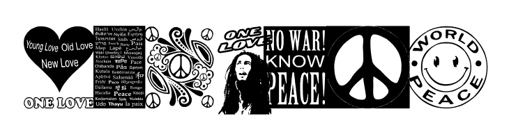 Peace FOREVER  Free Fonts Download