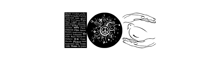 Peace FOREVER  Free Fonts Download