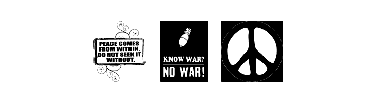 Peace FOREVER  Free Fonts Download