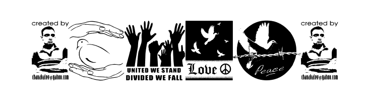 Peace FOREVER  Free Fonts Download