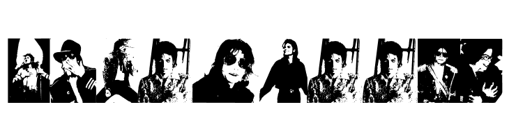 MJ The King of Pop  Free Fonts Download