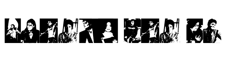 MJ The King of Pop  Free Fonts Download