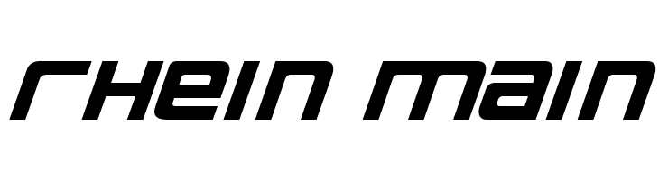 rhein%2Bmain Bauer Font