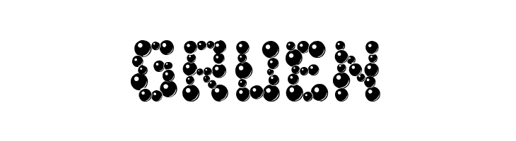 ballbearings  Free Fonts Download