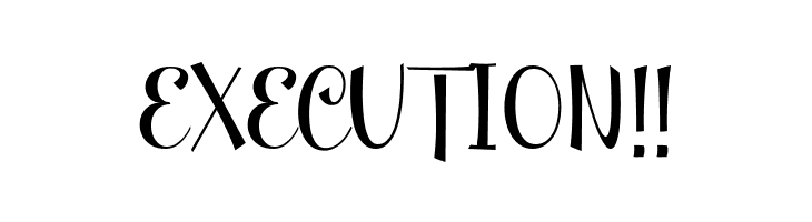 Clipper Script Fat [Personal Use]  Free Fonts Download