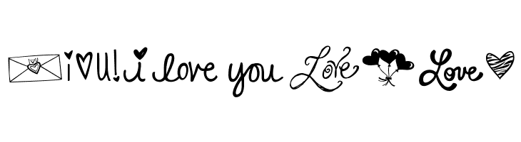 KG Heart Doodles  Free Fonts Download