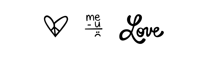 KG Heart Doodles  Free Fonts Download