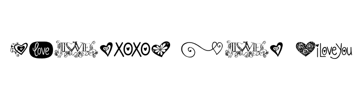 KG Heart Doodles  Free Fonts Download