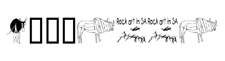 SL Rock Art  Free Fonts Download