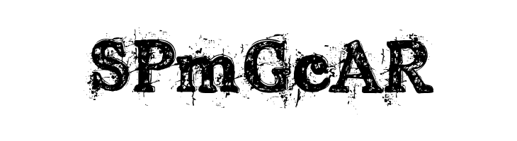 Old printing press_FREE-version  Free Fonts Download
