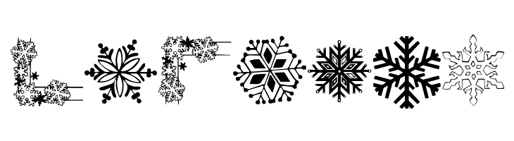 ryp_snowflake1  Free Fonts Download
