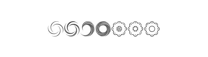 Fluid Spiral  Free Fonts Download