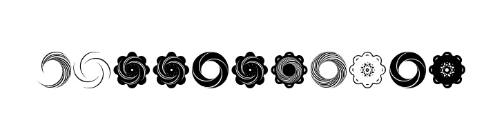 Fluid Spiral  Free Fonts Download