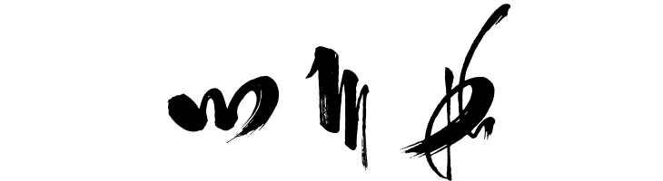UTM ThuPhap Thien An  Free Fonts Download
