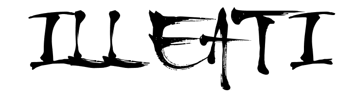 ILL%2BEAT%2BI HL Thu phap Font