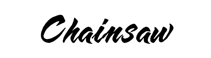 Chainsaw HL Butlong Font