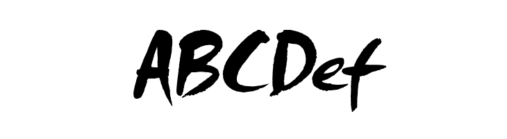 HL Brush 3BK  Free Fonts Download