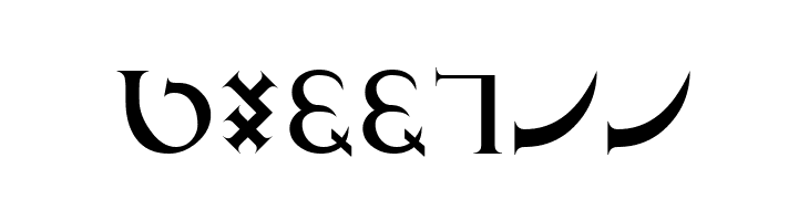 GD_Enochian  Free Fonts Download