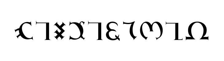 GD_Enochian  Free Fonts Download