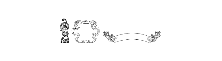 Mortised Ornaments Free  Free Fonts Download
