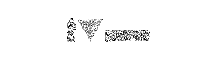 Mortised Ornaments Free  Free Fonts Download
