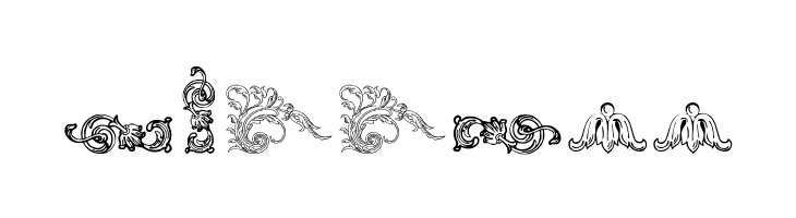 Mortised Ornaments Free  Free Fonts Download