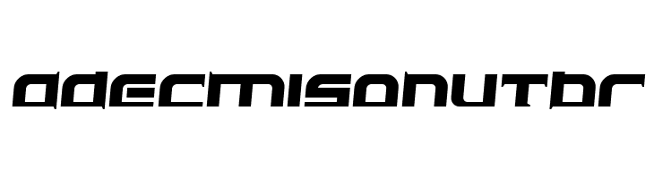 Eclipser Oblique  Free Fonts Download