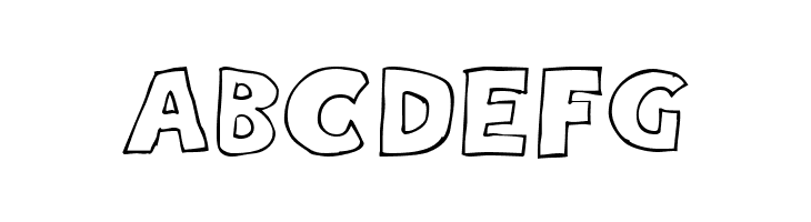 Eighty Percent Caps Outline  Free Fonts Download