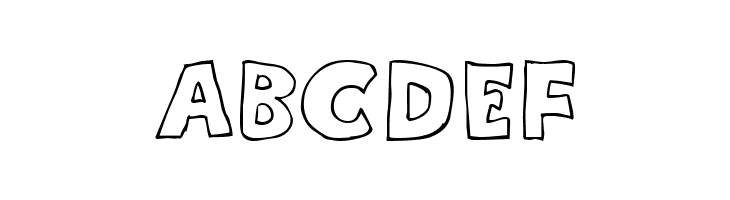 Eighty Percent Caps Outline  Free Fonts Download