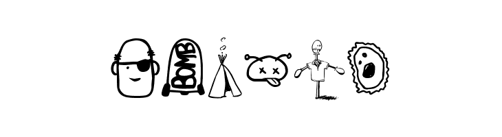 Tombats 6  Free Fonts Download