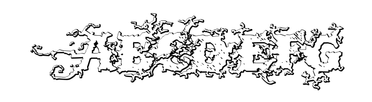 DarkWoodBeveled  Free Fonts Download